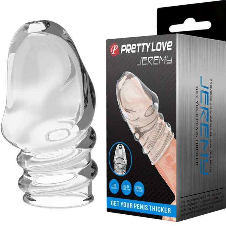 Priser på PRETTY LOVE - JEREMY PENIS THICKER TRANSPARENT