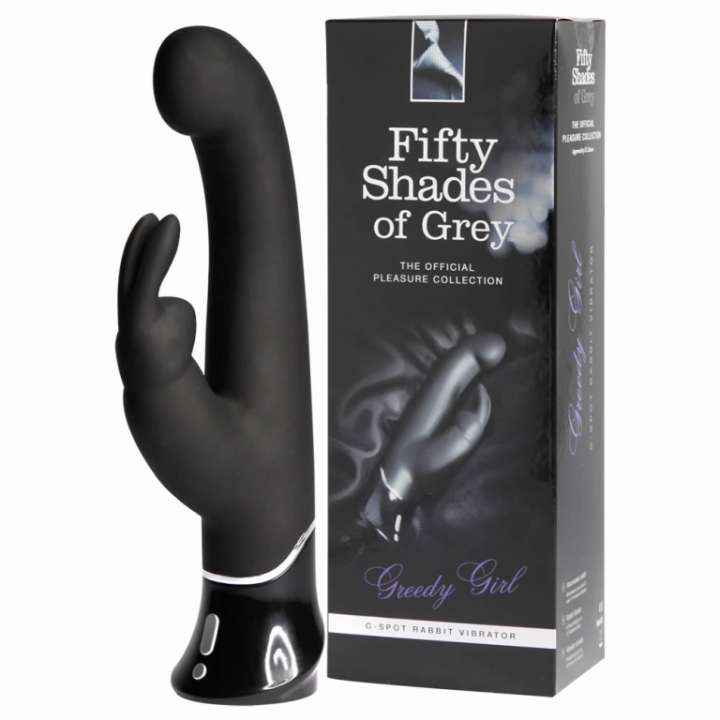 Priser på Fifthy Shades Of Grey - Greedy Girl G-Spot Rabbit Vibrator