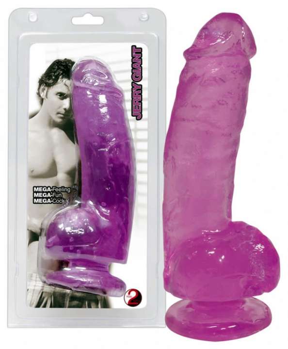 Priser på Jerry Giant Dildo med Sugekop