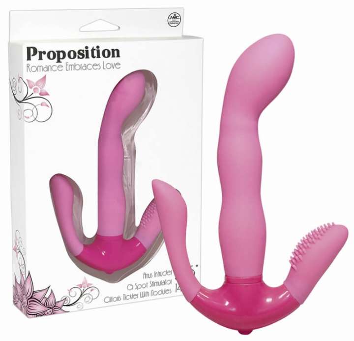 Priser på Pink Proposition G-Punkt Dildo Vibrator