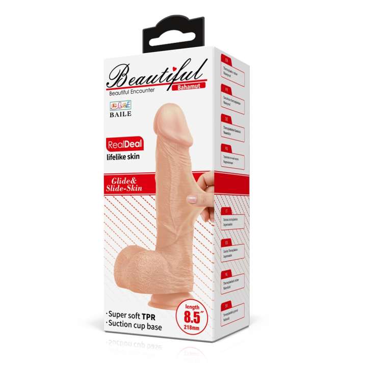 Priser på BAILE DILDO BEAUTIFUL BAHAMUT 22CM