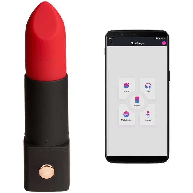 Priser på Lovense Exomoon Mini Læbestift Vibrator - Flere farver