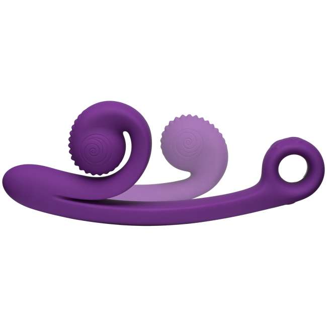 Priser på Snail Vibe Curve Opladelig Dobbelt Stimulator - Pink