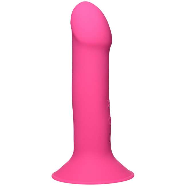 Priser på Squeeze-It Squeezable Vibrerende Pink Dildo 17,5 cm - Rosa