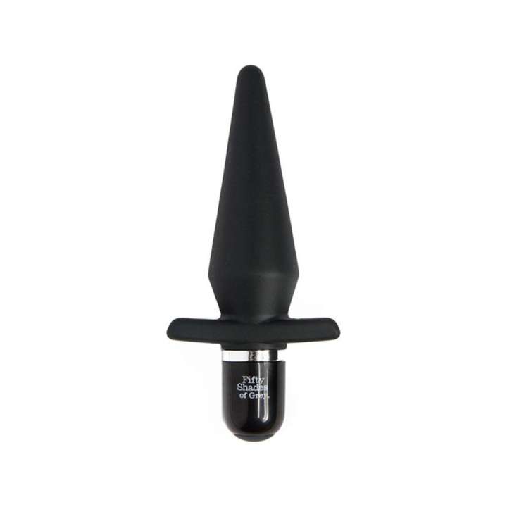 Priser på Fifty Shades Of Grey Delicious Fullness Vibrerende Anal Plug
