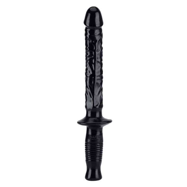 Priser på ToyJoy The Manhandler Dildo 38 cm - Sort