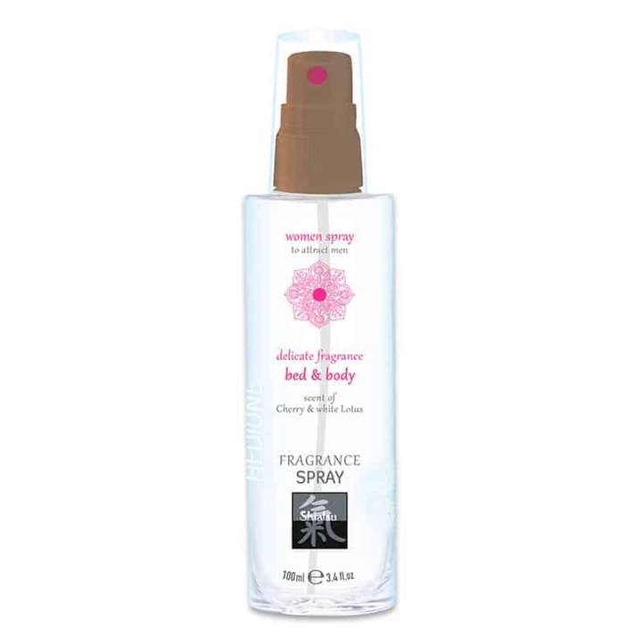 Priser på Shiatsu Pheromone Bed & Body Cherry Spray