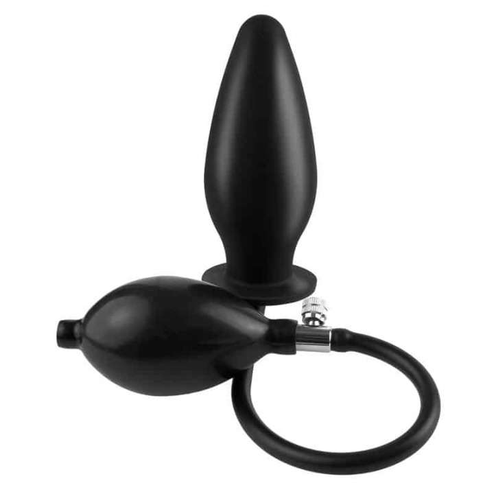 Priser på Anal Fantasy Oppustelig buttplug Sort