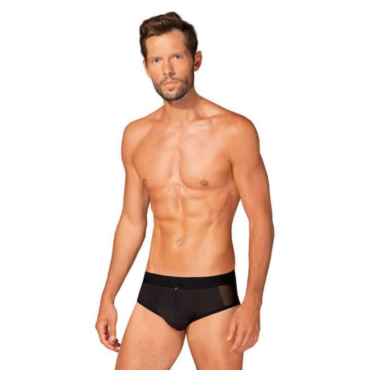 Priser på Obsessive Boldero Mesh Briefs Sort - L/XL