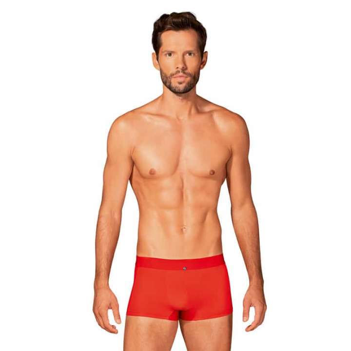 Priser på Obsessive Boldero Boxer Shorts Rød - S/M