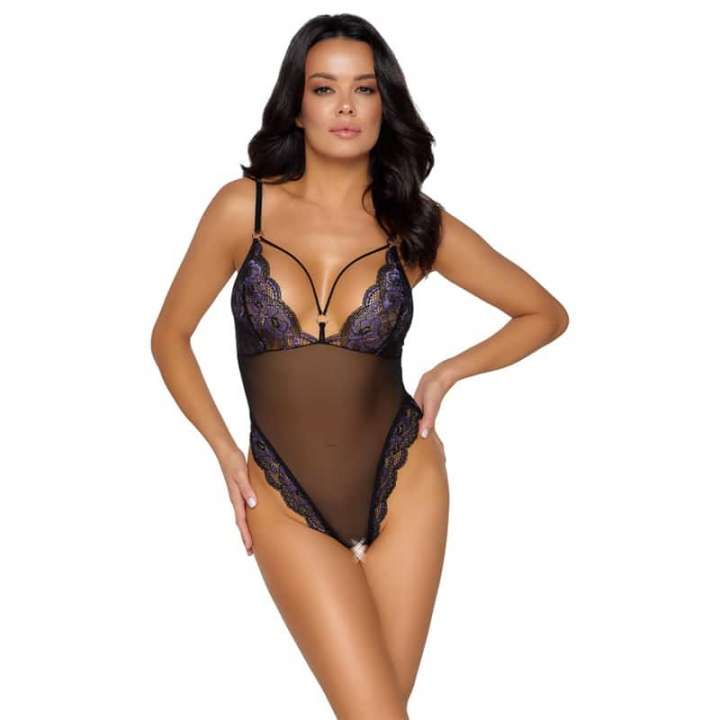 Priser på Cottelli Naomi Bundløs Bodystocking - S