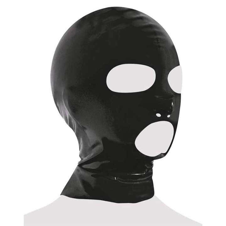 Priser på Late-X Latex Maske Sort