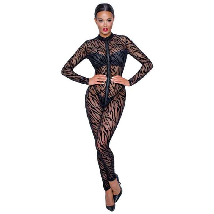 Priser på Noir Handmade Demi Catsuit Sort - S
