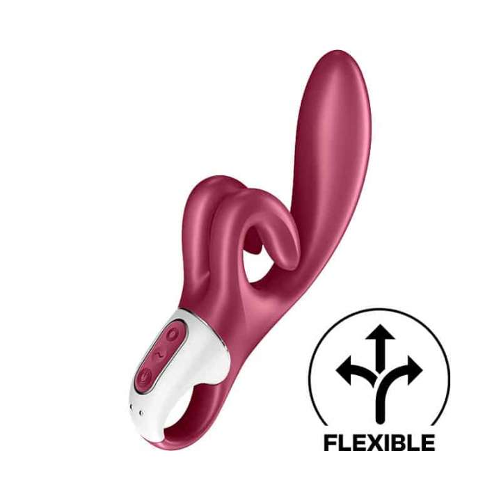Priser på Satisfyer Touch Me Rabbitvibrator Rød