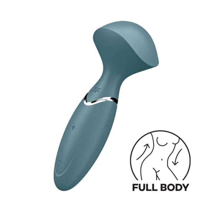 Priser på Satisfyer Mini Magic Wand Vibrator Grå
