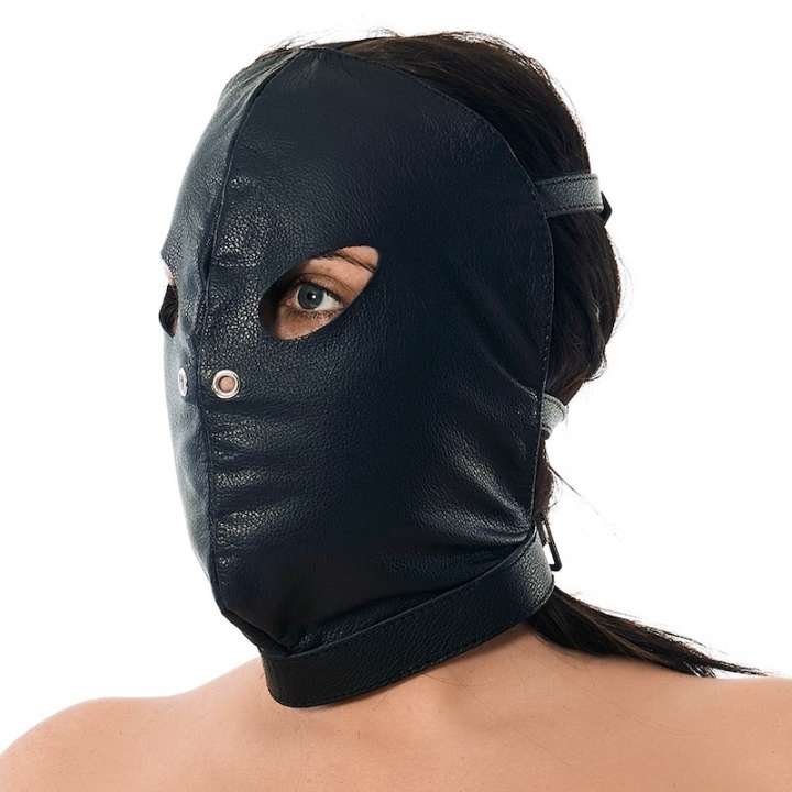 Priser på RIMBA Bondage Play Læder Hoved Maske
