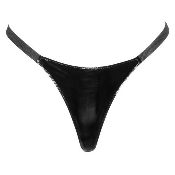 Priser på Black Level Lak G-Streng - XL-2XL