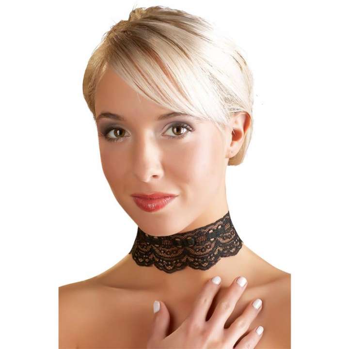 Priser på Cottelli Accessoires Halsbånd i Blonder Sort