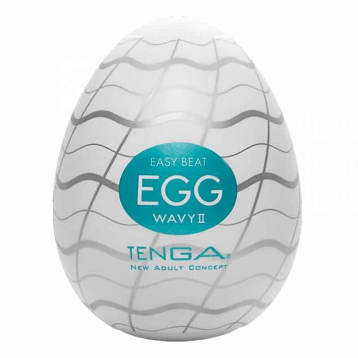 Priser på TENGA Egg Wavy II Onani Håndjob til Mænd