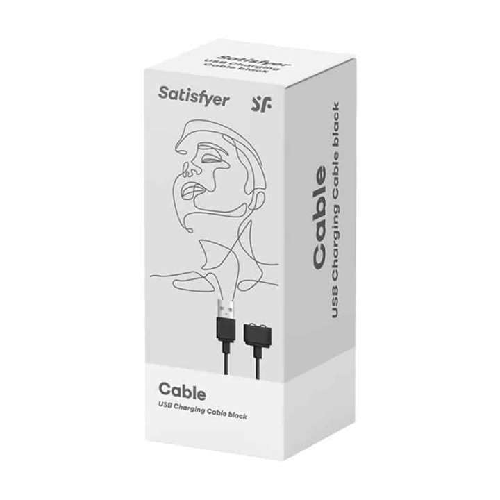 Priser på Satisfyer Oplader USB Ladekabel - Sort