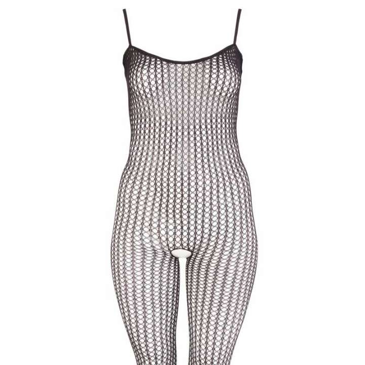 Priser på NO:XQSE Ava Bundløs Net Catsuit Sort - S/M