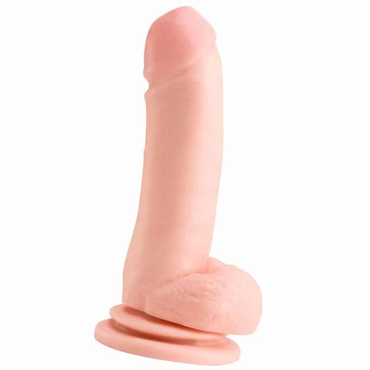 Priser på Basix Dildo Med Sugekop 20 cm