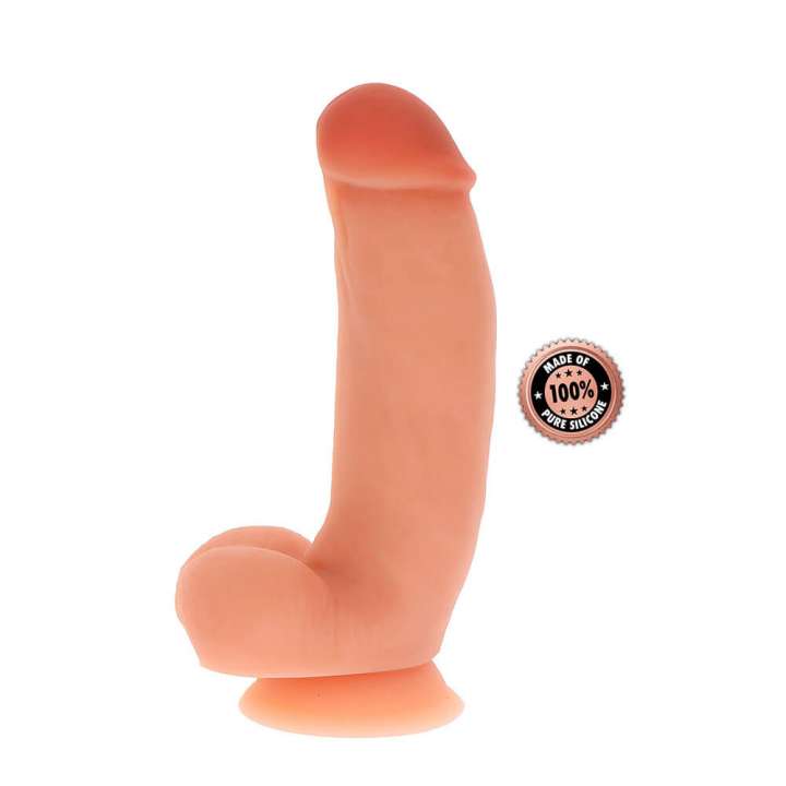 Priser på Toy Joy Get Real Realistisk Dildo Med Sugekop 18 cm