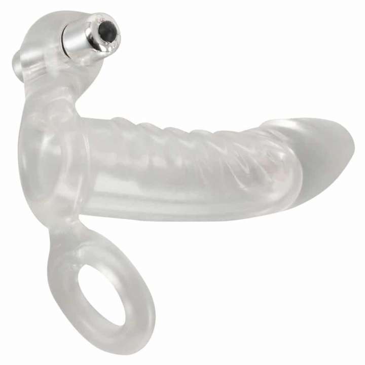 Priser på You2Toys Crystal Clear Vibrating Penis Sleeve