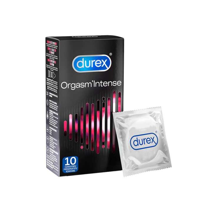 Priser på Durex Orgasm Intense Kondomer 10 stk