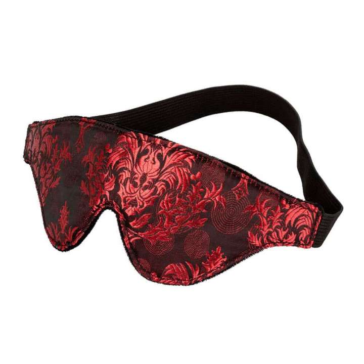 Priser på CalExotics Scandal Blackout Blindfold Rød og Sort