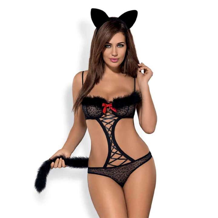 Priser på Obsessive Gepardina Katte kostume - L/XL