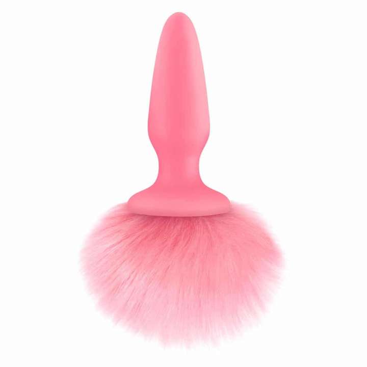 Priser på NS Novelties Bunny Tails Buttplug - Lyserød