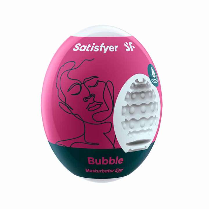 Priser på Satisfyer Masturbator Æg Single Bubble