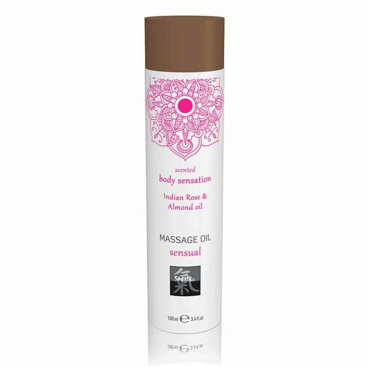 Priser på HOT Shiatsu Massageolie Rose 100 ml