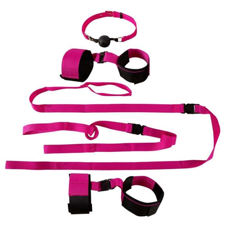 Priser på Fetish Fantasy Pink Passion Bondage Kit