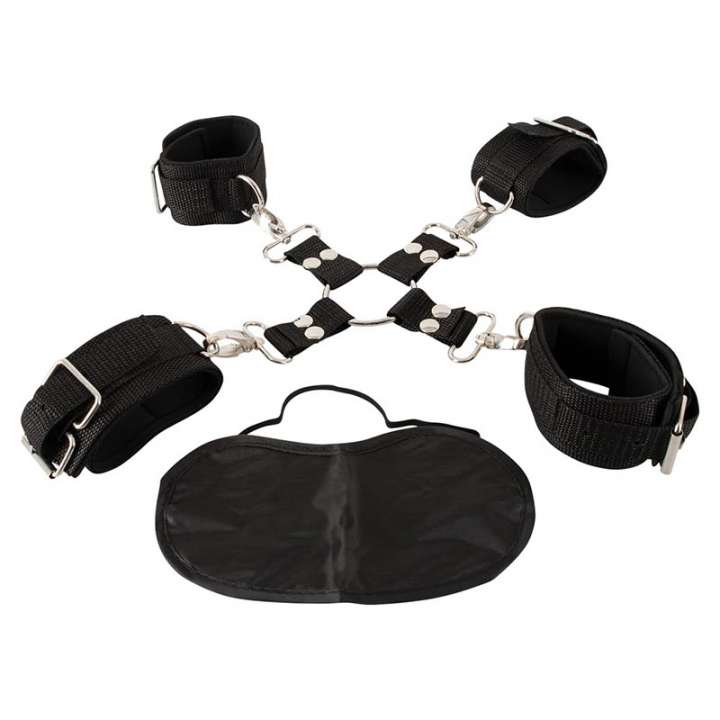 Priser på Fetish Fantasy Series Heavy-Duty Hogtie Kit - Sort