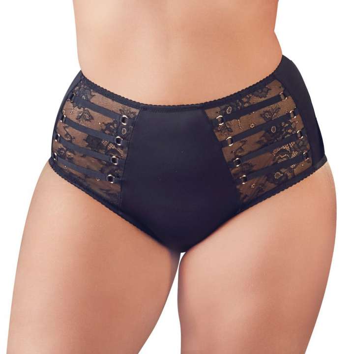 Priser på Cottelli Cate Plus Size Trusse Sort - L