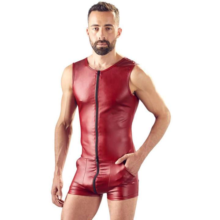 Priser på SvenJoyment Rød Jumpsuit/Playsuit til Mænd - S
