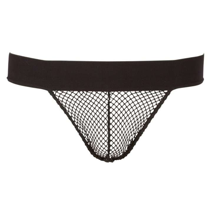 Priser på SvenJoyment Sort Net Jockstrap - XL