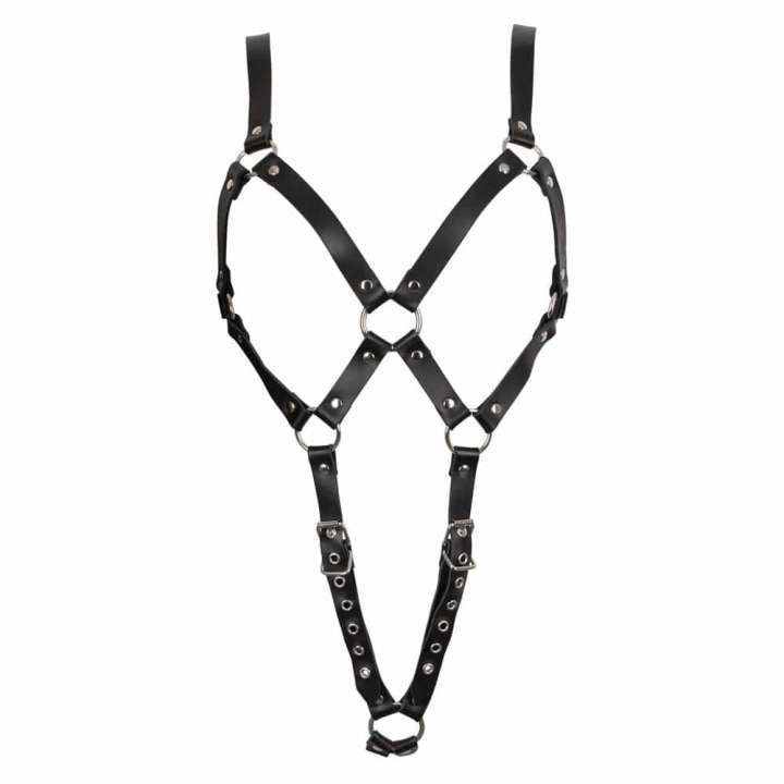 Priser på Zado Sort læder body harness - L/XL