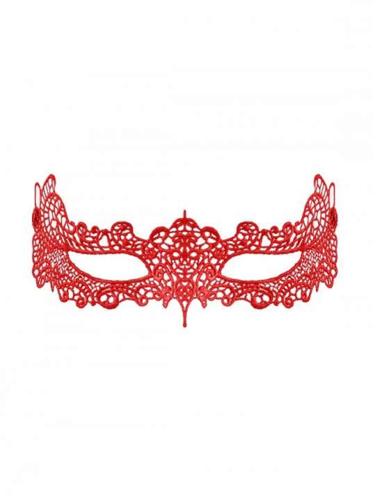 Priser på Obsessive maske med smukke detaljer One-size - Rød