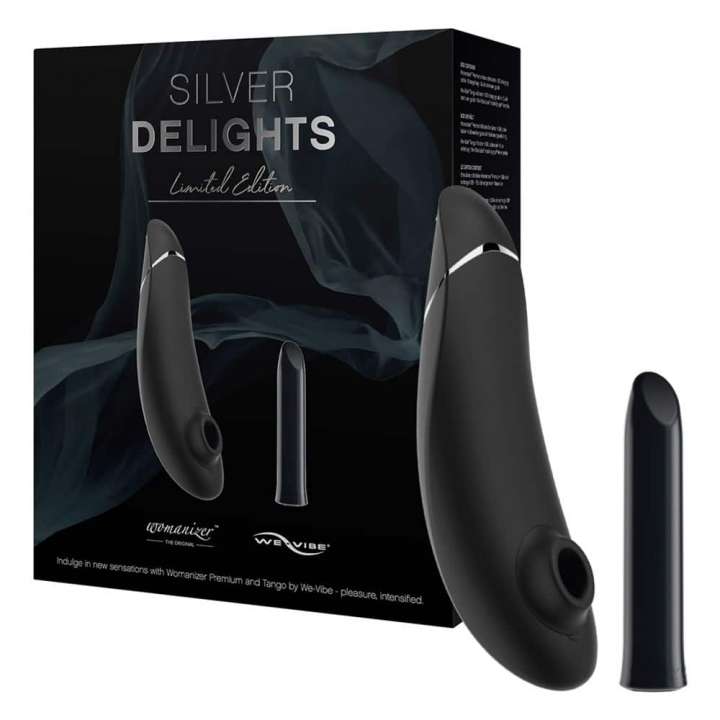 Priser på Womanizer Silver Delights Collection Klitorisvibrator
