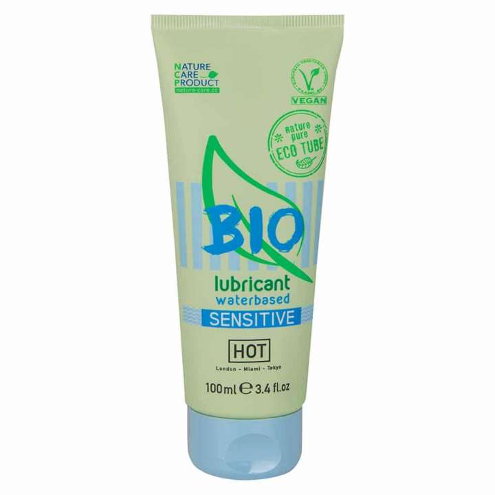 Priser på Hot Bio lube Sensitiv Vandbaseret Glidecreme 100ml