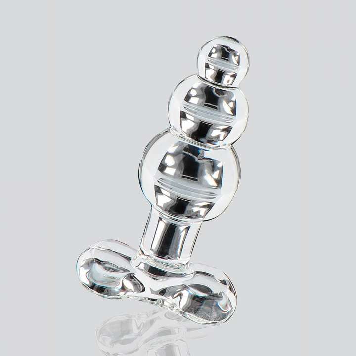 Priser på Glas Worxx Crystal Jewel Glas Anal Plug