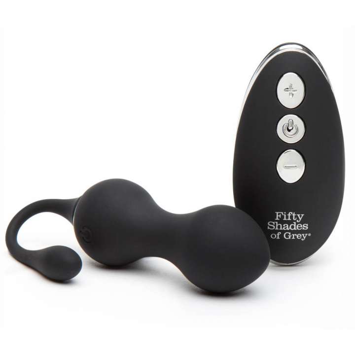 Priser på Fifty Shades of Grey Relentless Vibrations Kegel Balls
