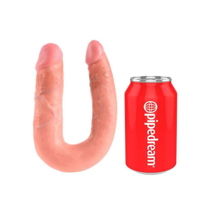Priser på King CockÂ® Medium Dobbelt Dildo 14 cm