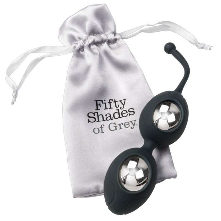 Priser på Fifty Shades of Grey Silikone Geisha Kugler