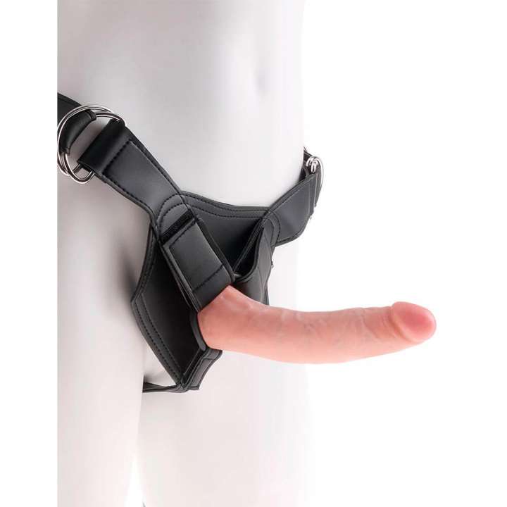 Priser på King CockÂ® Harness med Dildo 18 cm