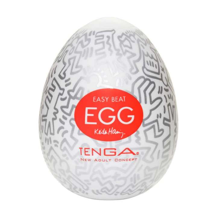 Priser på TENGA Egg Keith Haring Onani Håndjob til Mænd