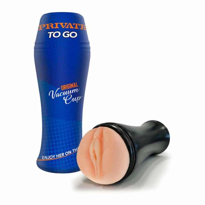 Priser på Private Vagina Vacuum Cup Masturbator to go